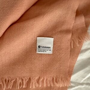 Lululemon Athletica Peach Scarf